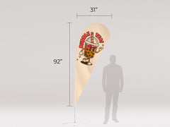 Teardrop Flag (Medium)