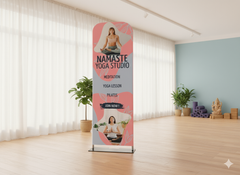 Banner stand 36″x84″